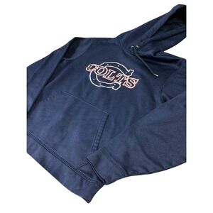 Sport Tek Indianapolis Colts Hoodie Pullover blue size S